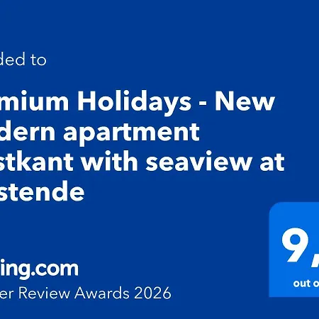 Appartement Premium Holidays - New Modern Oostkant With Seaview At Westende